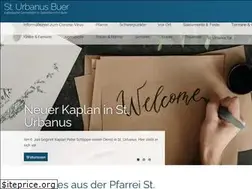 Sites similar to urbanus-buer.de