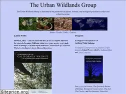 Sites similar to urbanwildlands.org