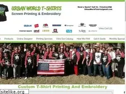 Sites similar to urbanworldtshirts.com