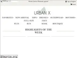 Sites similar to urbanxapparel.com