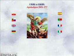 Sites similar to urbietorbi-apokalipsa.net