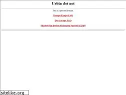 Sites similar to urbin.net