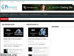 Sites similar to urdu.horoscopedailyfree.com