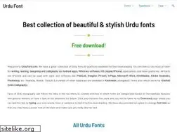 Sites similar to urdufont.com