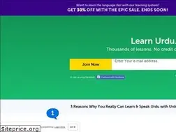 Sites similar to urdupod101.com