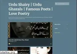 Sites similar to urdupoetryandghazals.blogspot.com