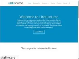 Sites similar to urdusource.com