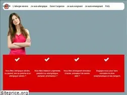 Sites similar to urgence-anaphylaxie.com
