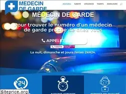 Sites similar to urgence-medecin-garde.fr
