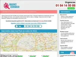 Sites similar to urgenceserrurier.fr