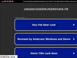 Sites similar to urgenceserrurierparis.fr