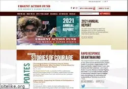 Sites similar to urgentactionfund.org