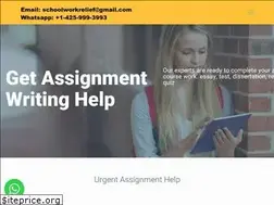 Sites similar to urgentassignmenthelper.com