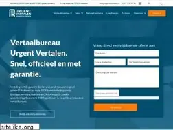 Sites similar to urgentvertalen.nl