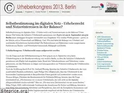 Sites similar to urheberkongress2013.de