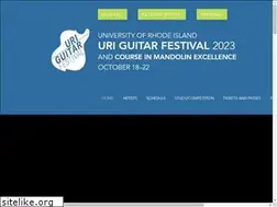 Sites similar to uriguitarfestival.org