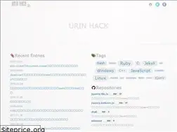 Sites similar to urin.github.io