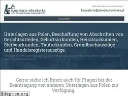 Sites similar to urkundenauspolen.de