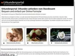 Sites similar to urkundenportal.de