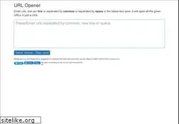 Sites similar to url-opener.com