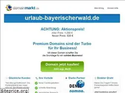 Sites similar to urlaub-bayerischerwald.de