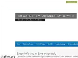Sites similar to urlaub-bayrischer-wald.de