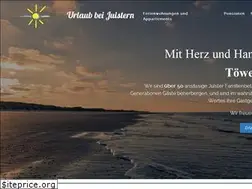 Sites similar to urlaub-bei-juistern.de