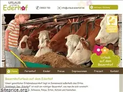 Sites similar to urlaub-ederhof.de