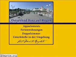 Sites similar to urlaub-in-binz-auf-ruegen.de