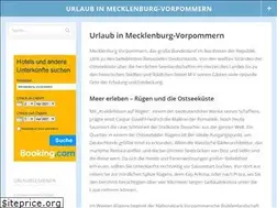 Sites similar to urlaub-m-v.de