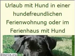 Sites similar to urlaub-mit-hund.de