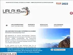 Sites similar to urlaub.info