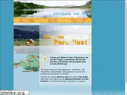 Sites similar to urlaubimsee.at