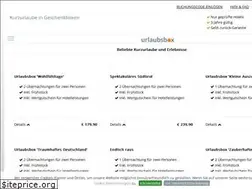 Sites similar to urlaubsbox.com