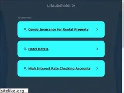 Sites similar to urlaubshotel.tv