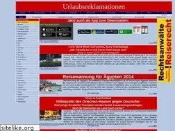 Sites similar to urlaubsreklamationen.com