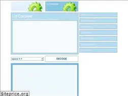 Sites similar to urldecoder.net