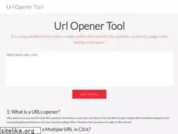 Sites similar to urlopenertool.com
