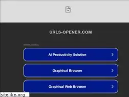 Sites similar to urls-opener.com