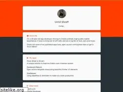 Sites similar to urmilshroff.tech