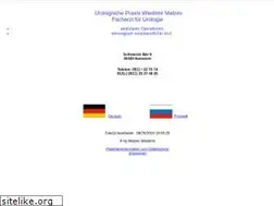 Sites similar to uro-malzev.de