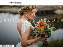 Sites similar to uroczystedekoracje.pl