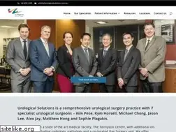 Sites similar to urologicalsolutions.com.au
