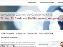 Sites similar to urologie-cambomed.de