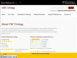 Sites similar to urology.keckmedicine.org