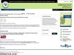 Sites similar to urologyannals.com