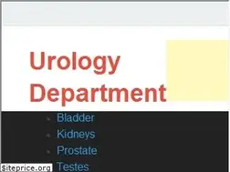 Sites similar to urologydepartment.com