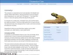 Sites similar to uromastyxcare.com