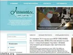Sites similar to uroworld.ru