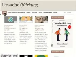 Sites similar to ursachewirkung.com